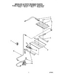 Diagram for 05 - Broiler & Oven Burner