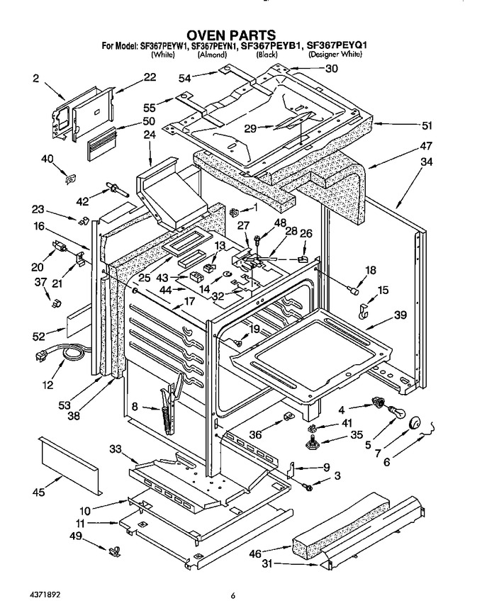 Diagram for SF367PEYN1