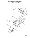 Diagram for 04 - Broiler And Oven Burner