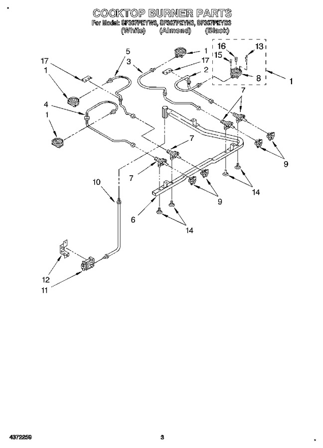 Diagram for SF367PEYN3