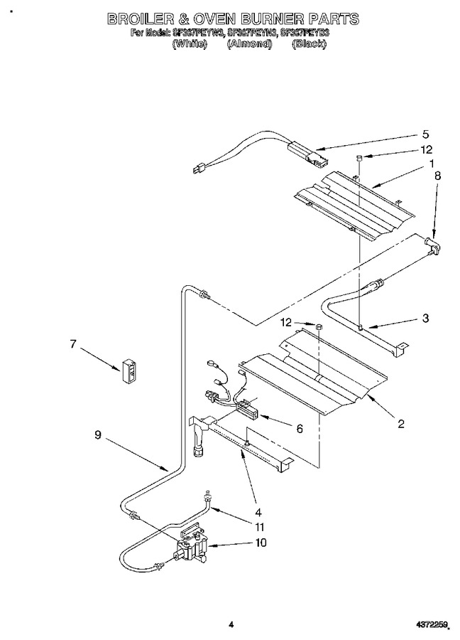 Diagram for SF367PEYW3