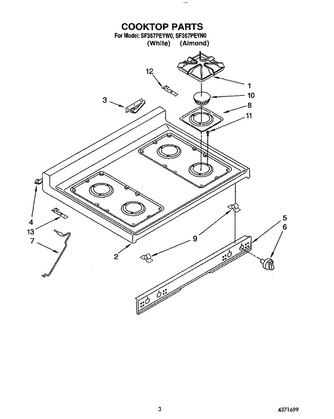 Diagram for SF367PEYN0