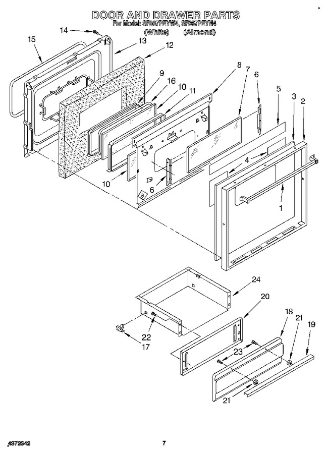 Diagram for SF367PEYN4