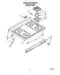 Diagram for 02 - Cooktop