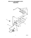 Diagram for 04 - Broiler And Oven Burner