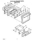 Diagram for 07 - Oven Door And Drawer