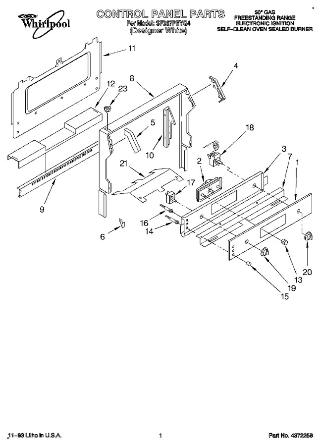 Diagram for SF367PEYQ4