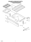 Diagram for 05 - Drawer & Broiler