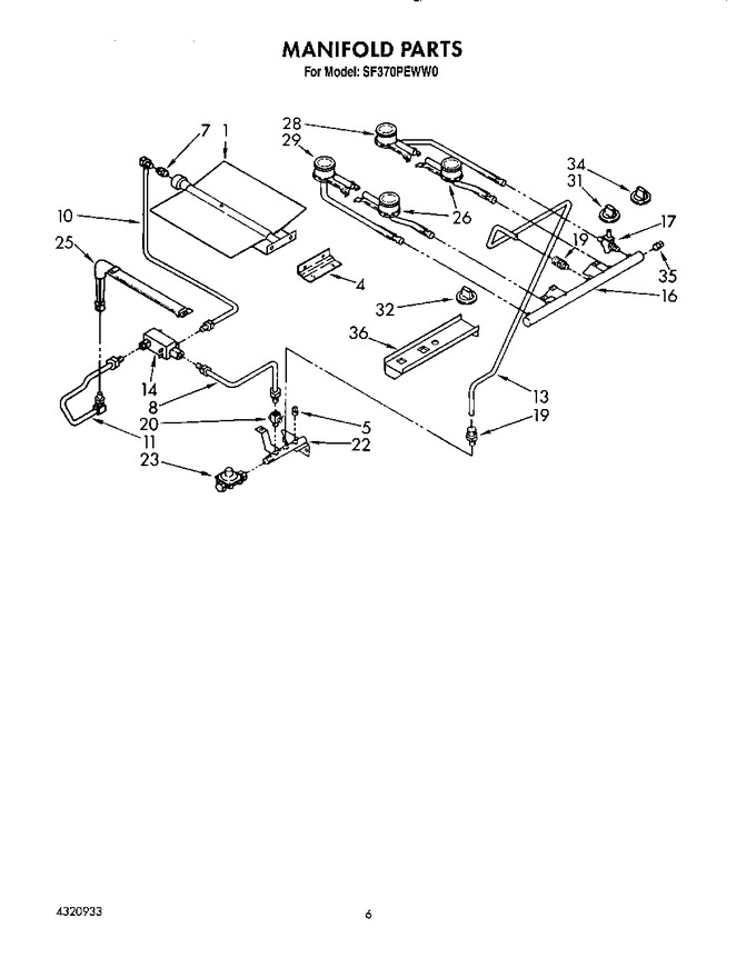 Diagram for SF370PEWN0