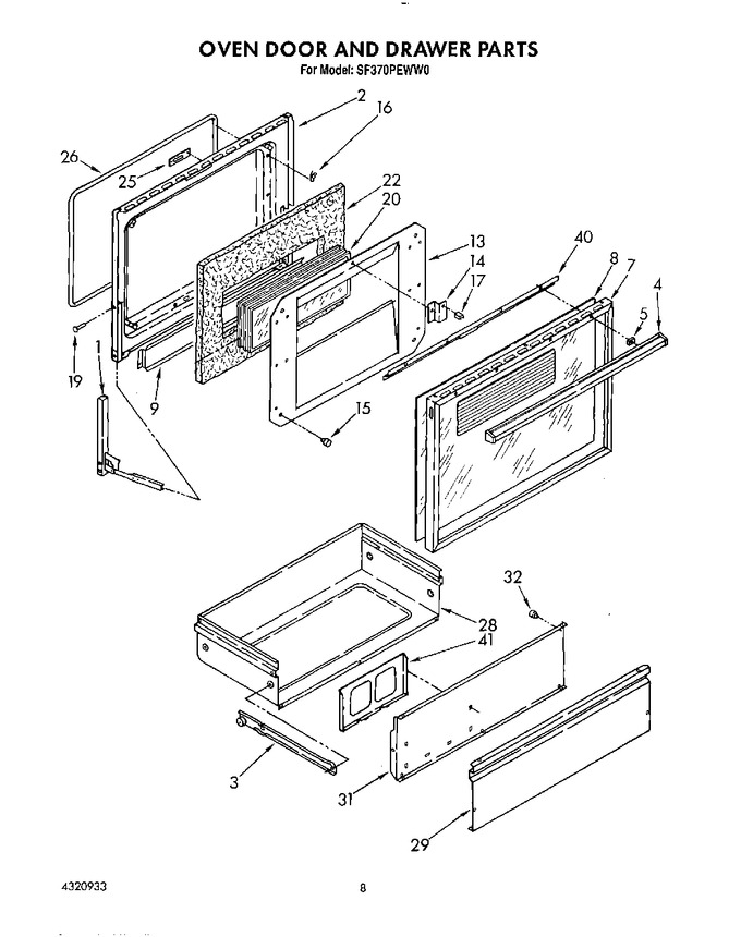 Diagram for SF370PEWN0