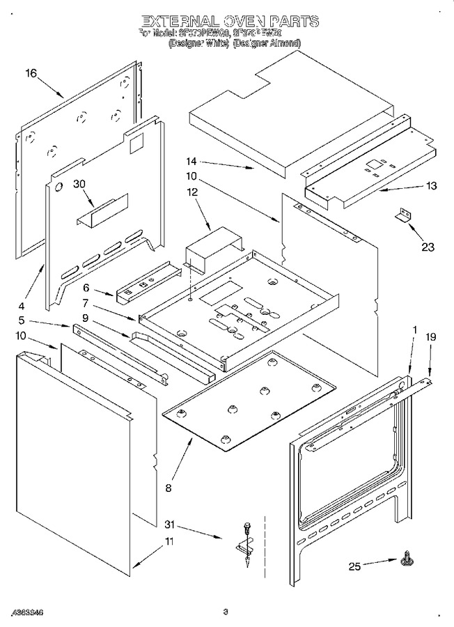 Diagram for SF370PEWQ0