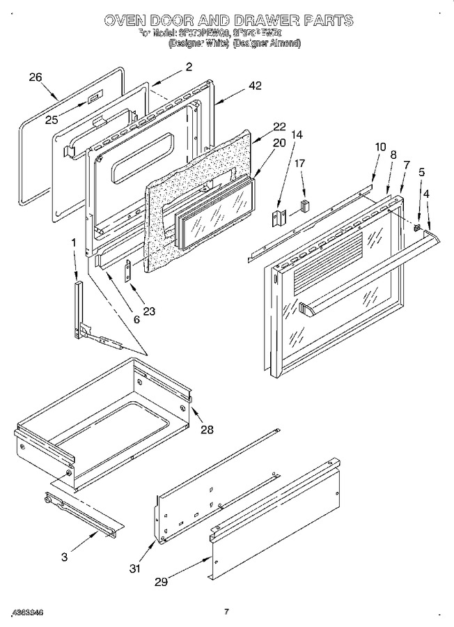 Diagram for SF370PEWZ0