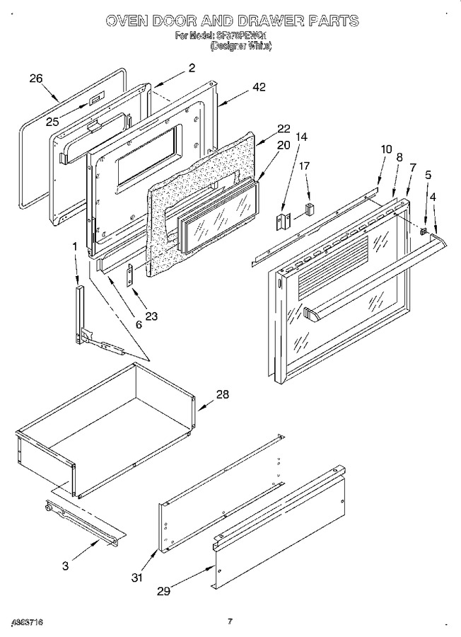 Diagram for SF370PEWQ1