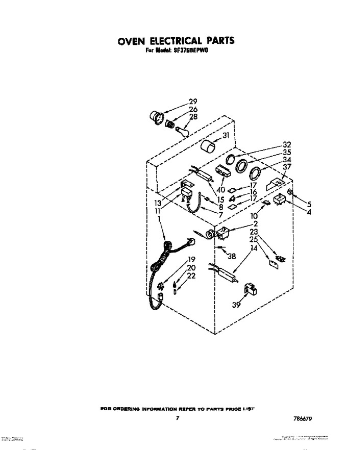 Diagram for SF375BEPW0