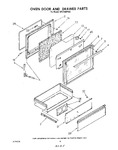 Diagram for 06 - Oven Door And Drawer