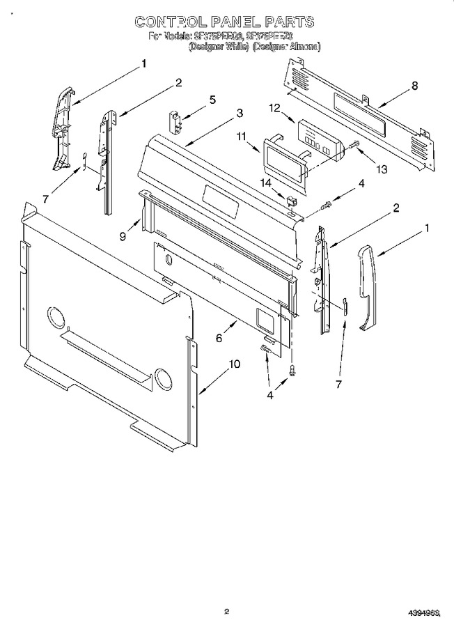 Diagram for SF375PEEZ0