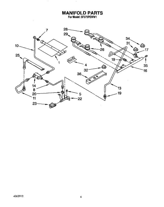 Diagram for SF375PEWW1