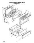 Diagram for 05 - Oven Door And Drawer