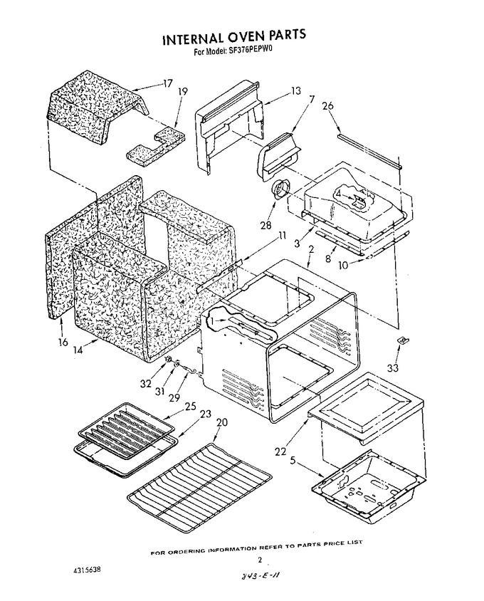 Diagram for SF376PEPW0