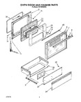 Diagram for 06 - Oven Door And Drawer