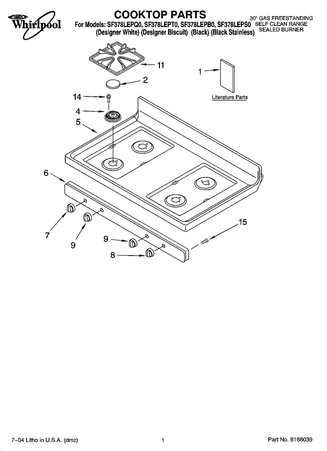 Diagram for SF378LEPB0