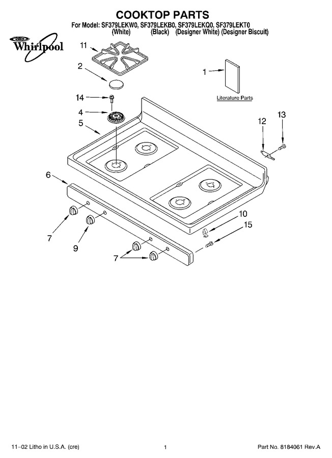 Diagram for SF379LEKB0