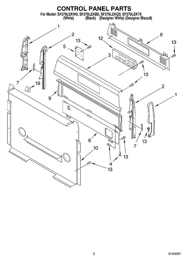 Diagram for SF379LEKW0