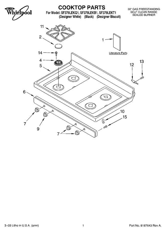 Diagram for SF379LEKQ1