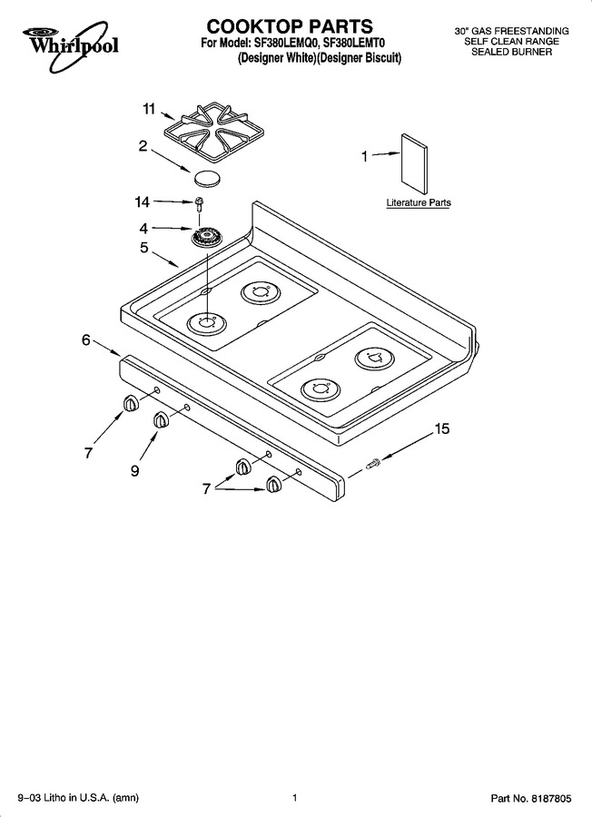 Diagram for SF380LEMT0