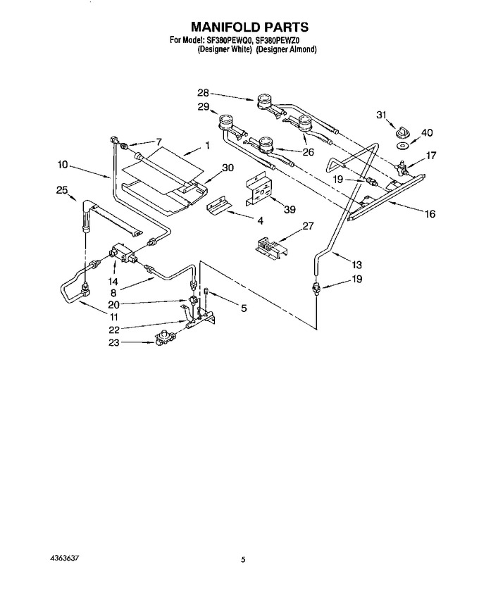 Diagram for SF380PEWQ0