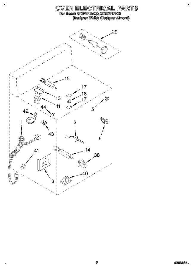 Diagram for SF380PEWZ0