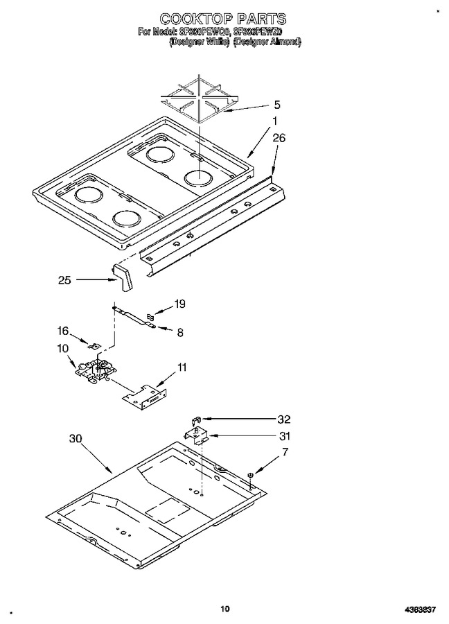 Diagram for SF380PEWQ0