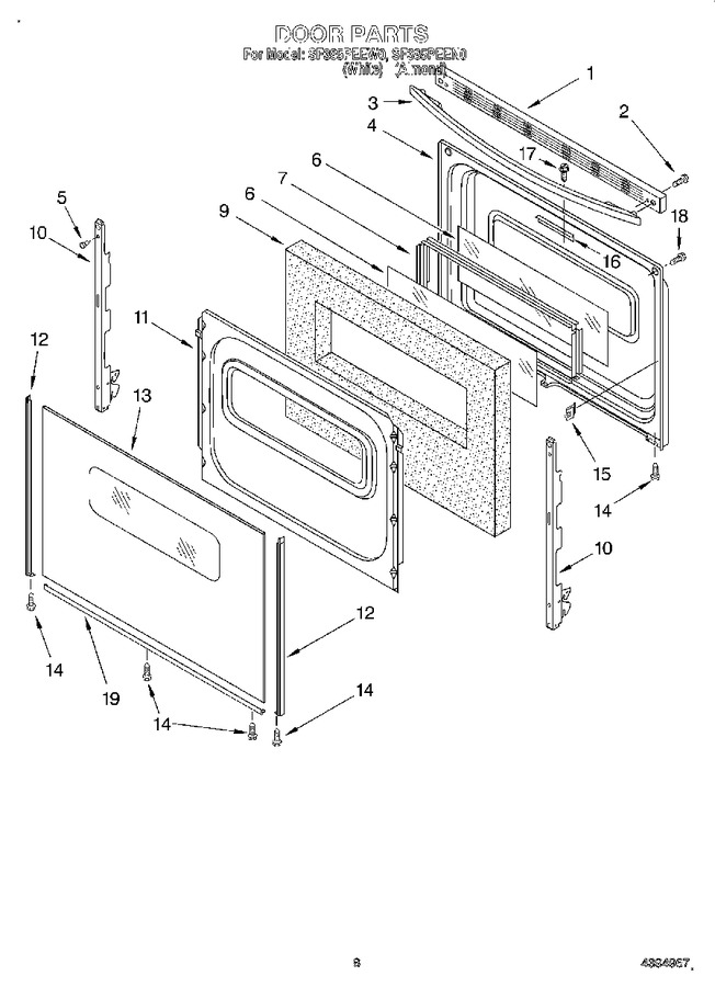 Diagram for SF385PEEW0