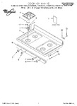 Diagram for 01 - Cooktop, Literature