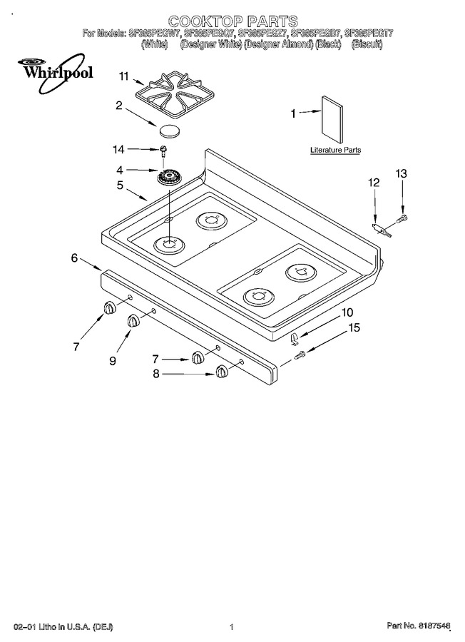 Diagram for SF385PEGZ7