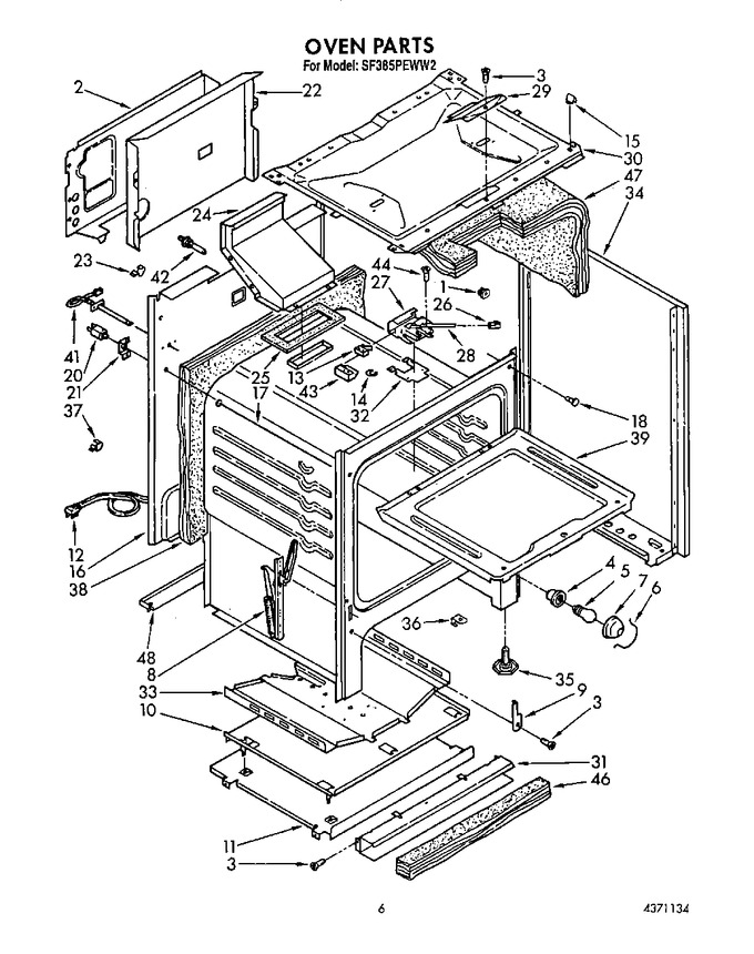 Diagram for SF385PEWN2