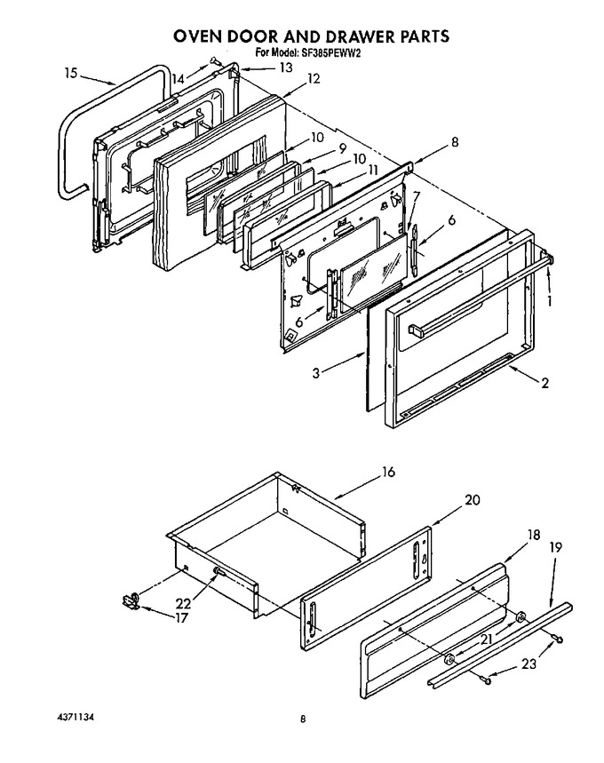 Diagram for SF385PEWN2