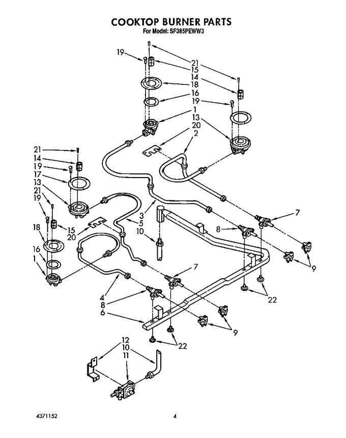 Diagram for SF385PEWN3