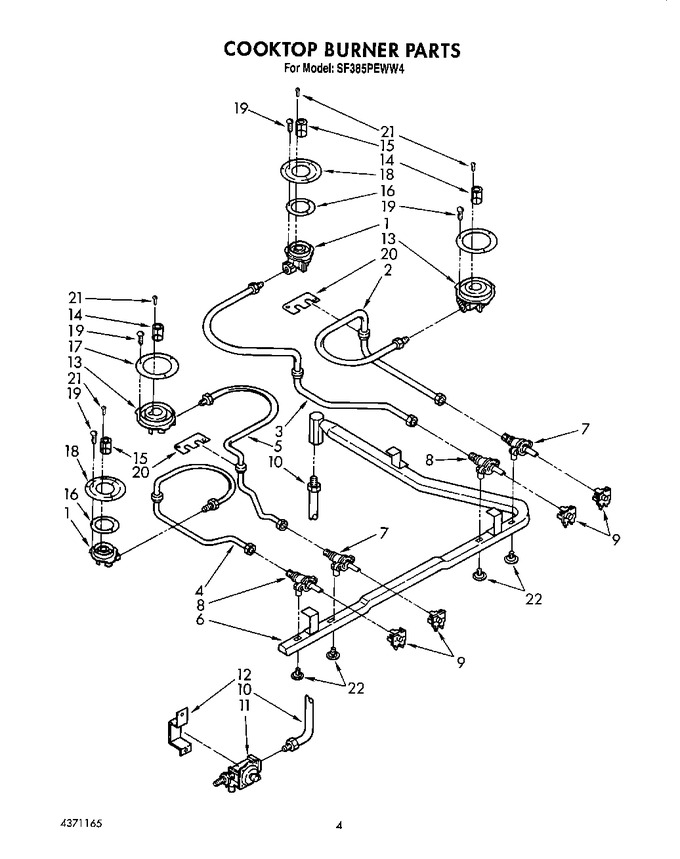 Diagram for SF385PEWW4