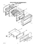 Diagram for 08 - Oven Door And Drawer