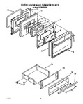 Diagram for 09 - Oven Door And Drawer