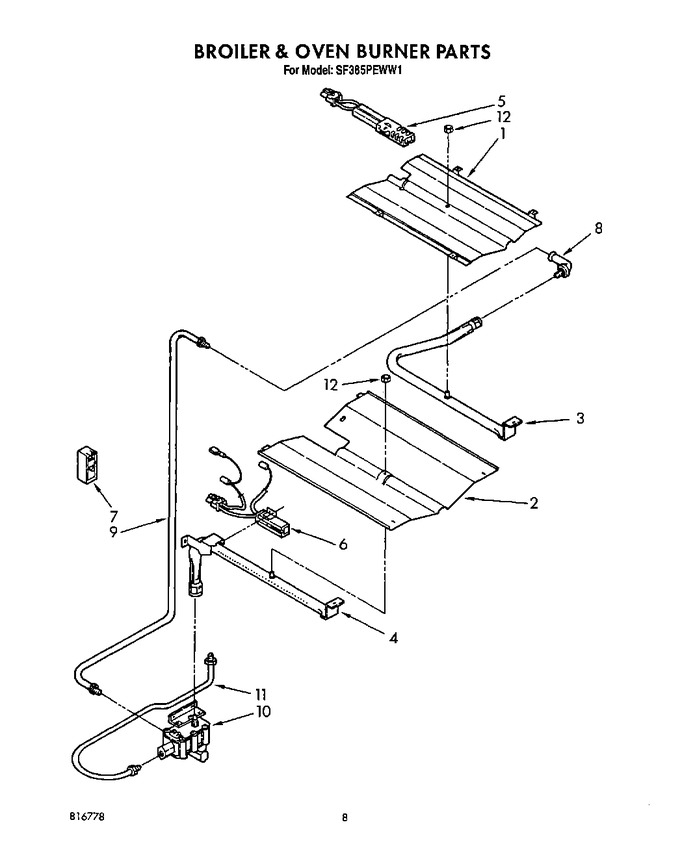 Diagram for SF385PEWW1