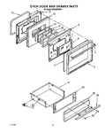 Diagram for 09 - Oven Door And Drawer