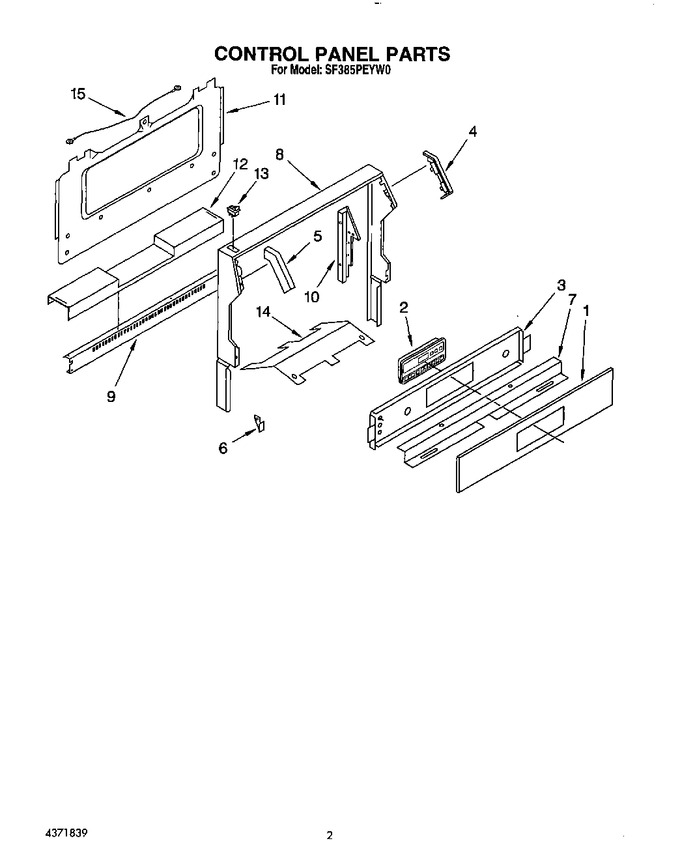 Diagram for SF385PEYN0