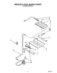 Diagram for 05 - Broiler And Oven Burner