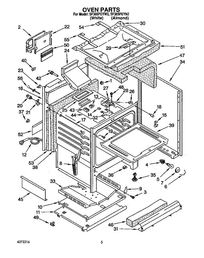 Diagram for SF385PEYW2