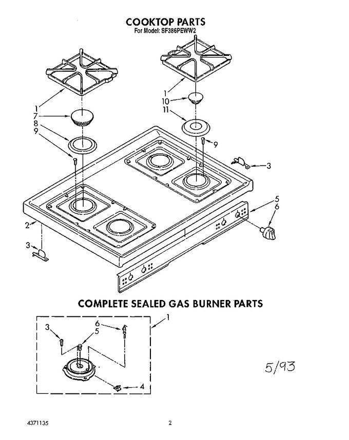 Diagram for SF386PEWW2