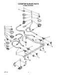 Diagram for 03 - Cooktop Burner