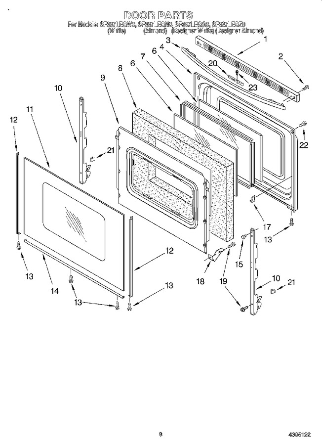 Diagram for SF387LEGQ0