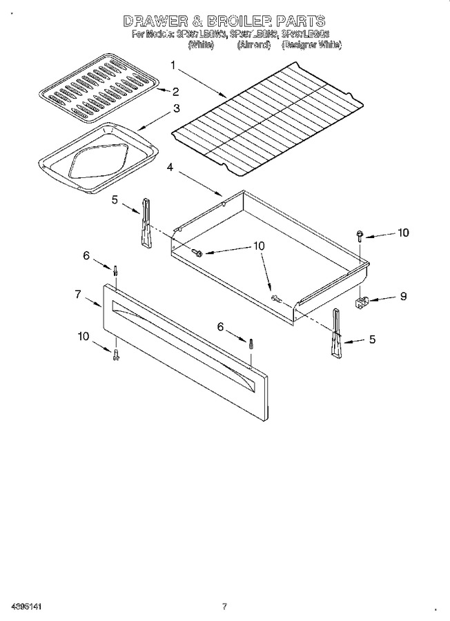 Diagram for SF387LEGW3